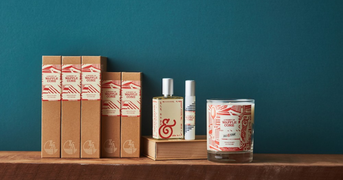 Imaginary Authors и производитель мороженого Salt & Straw выпустили аромат